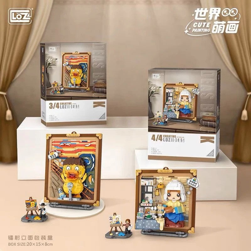 LOZ 1286-1289 Painting Series