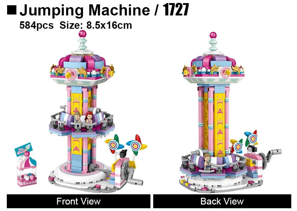 LOZ 1717-1730 Amusement Park Playground - Mojolika Brunei
