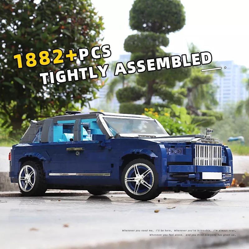 Mould King 10017 R.R. Kulliman Car 1882 PCS