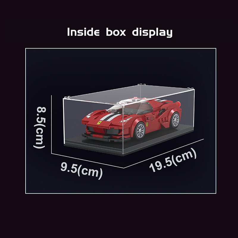 Mould King 27006 The 488 GTB Mini Sports Car 329 PCS