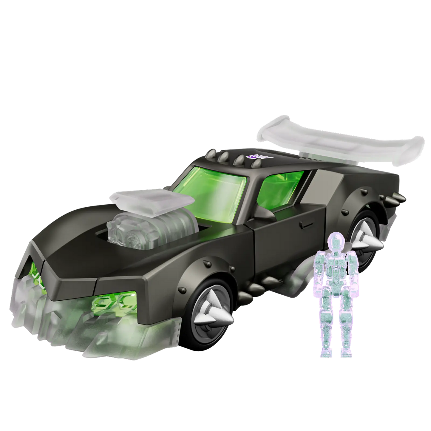 Blokees Wheels Transformers C03 Wreck'N Rule 2 wheel set featuring detailed robot-themed design for action figures.