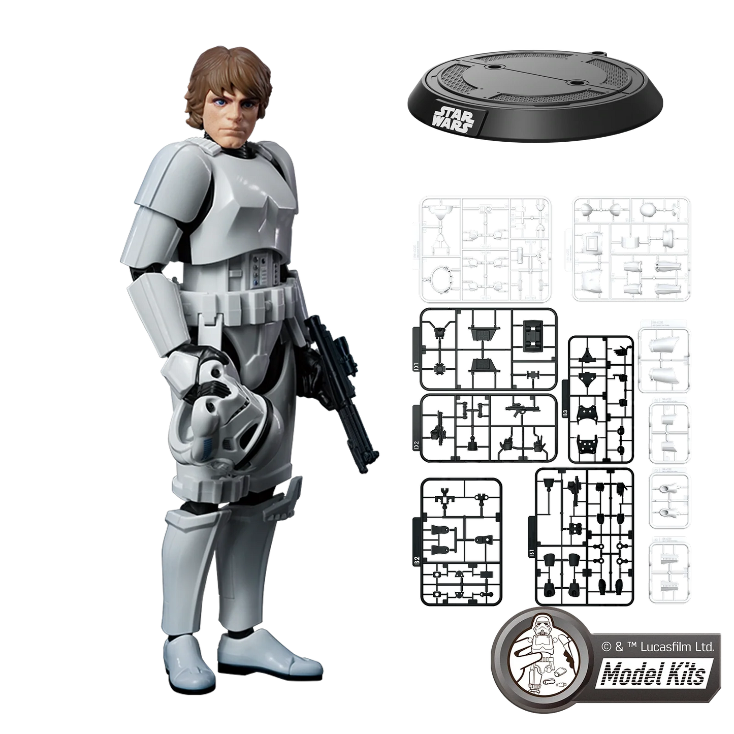 Blokees Star Wars CC04 Luke Skywalker Stormtrooper Disguise Version