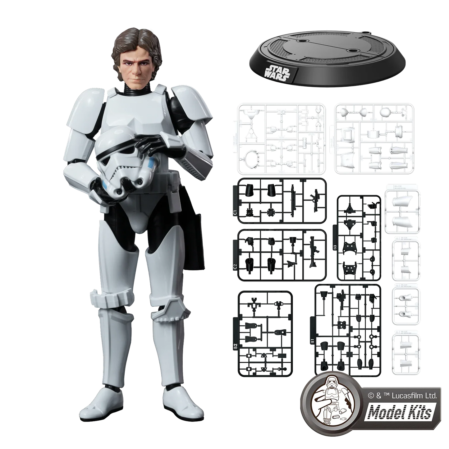 Blokees Star Wars CC03 HAN SOLO Stormtrooper Disguise Version