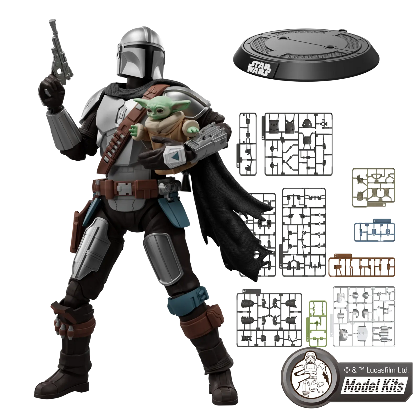 Blokees Star Wars CC05 The Mandalorian & Grogu™ Din Djarin™ & Grogu™