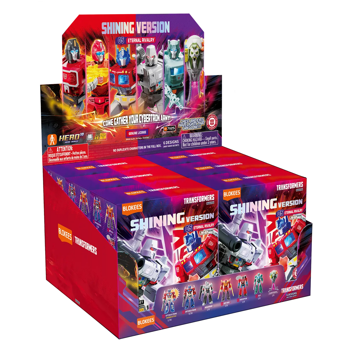 Blokees Transformers Shining Version 05 Eternal Rivalry (Pre-Order)
