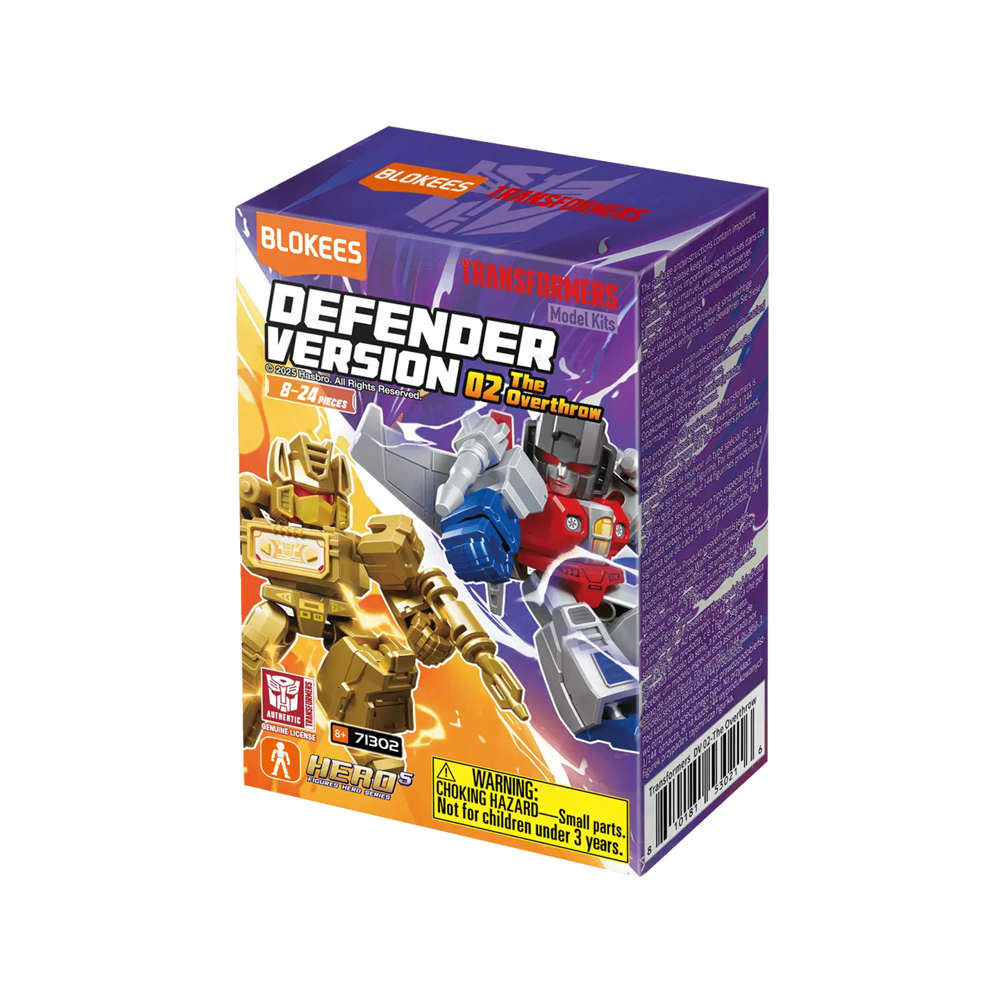 Blokees Transformers Defender Version 02 The Overthrow - Mojolika Brunei