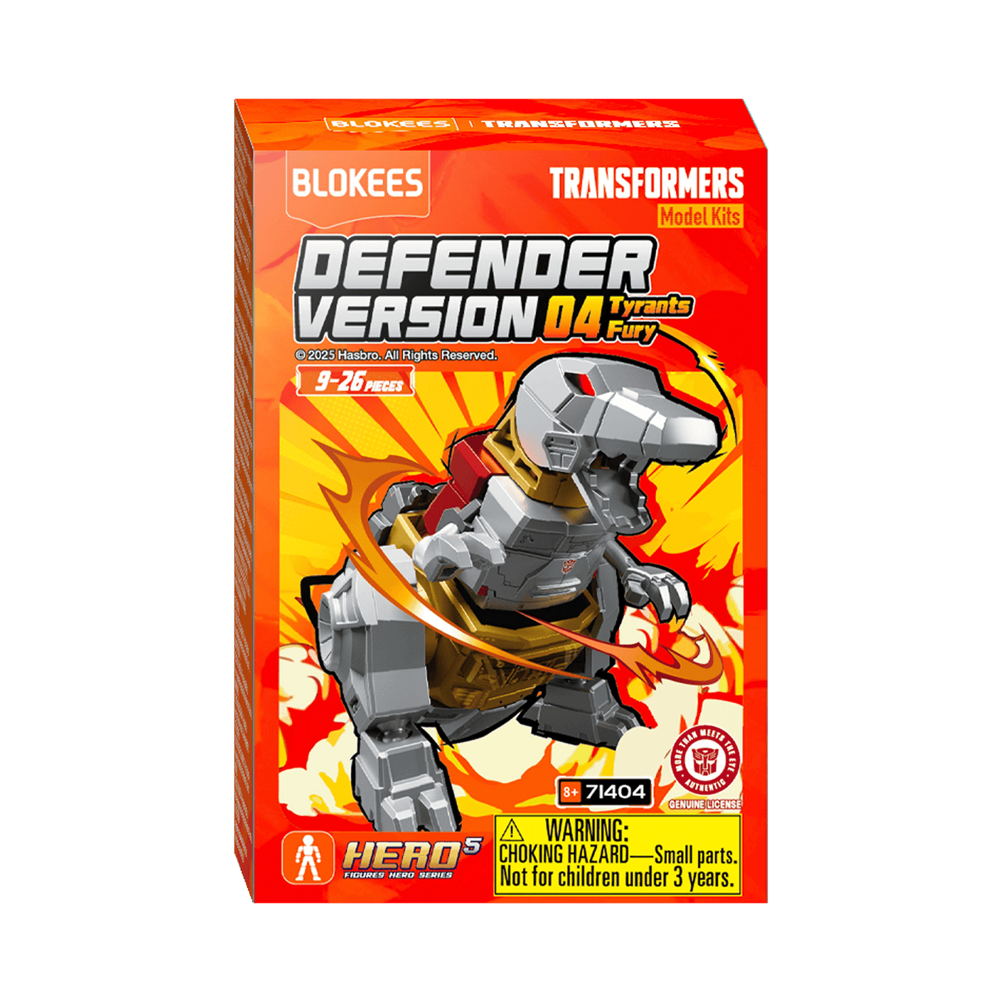 Blokees Transformers Defender Version 04 Tyrants Fury - Mojolika Brunei