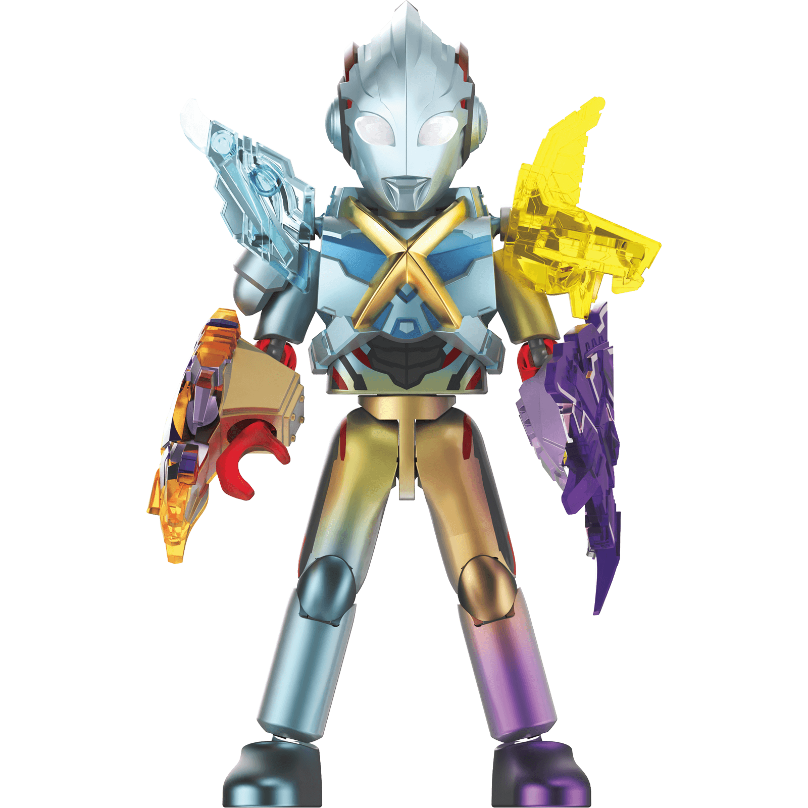 Blokees Ultraman Galaxy Version 15 - Hybrid Evolution - Mojolika Brunei