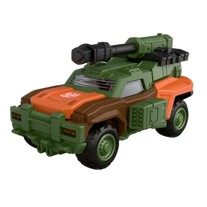 Blokees Transformers C02 Wreck'N Rule wheel featuring detailed design and vibrant colors for action figure customization.