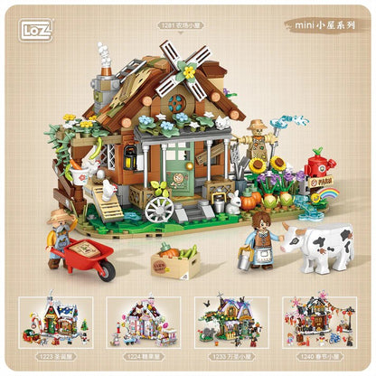 LOZ 1281 Farm House 899 PCS