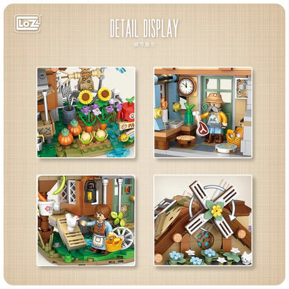 LOZ 1281 Farm House 899 PCS