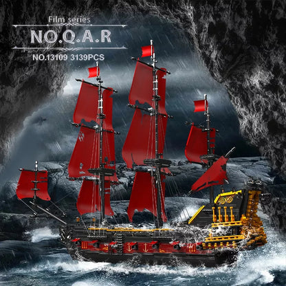 Mould King 13109 Queen Pirate Ship 3139 PCS