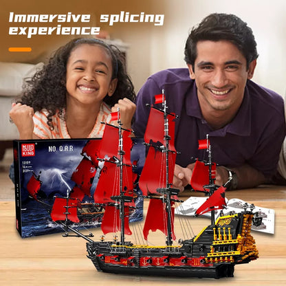 Mould King 13109 Queen Pirate Ship 3139 PCS