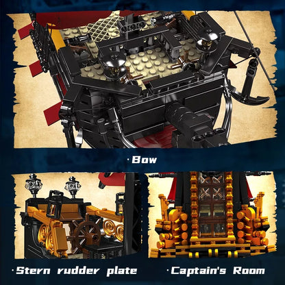 Mould King 13109 Queen Pirate Ship 3139 PCS