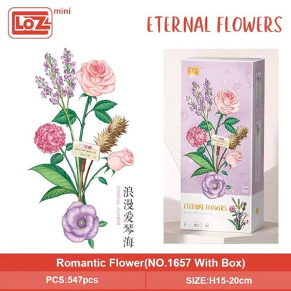 LOZ 1657-1659 Eternal Flowers and Vases