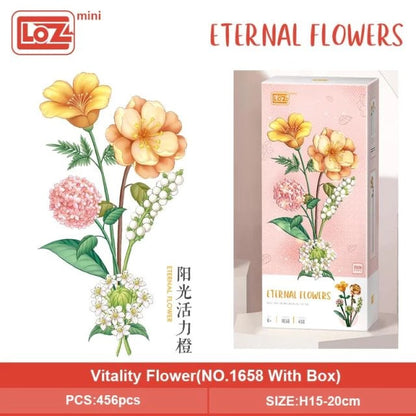 LOZ 1657-1659 Eternal Flowers and Vases