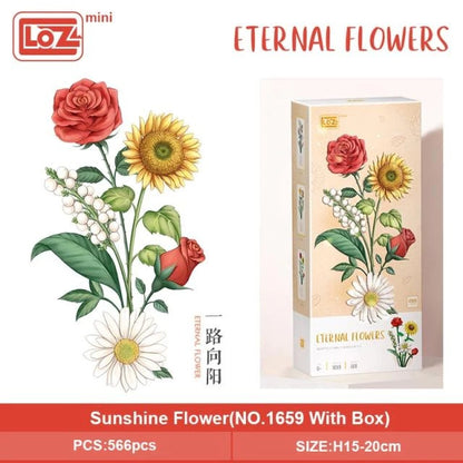 LOZ 1657-1659 Eternal Flowers and Vases