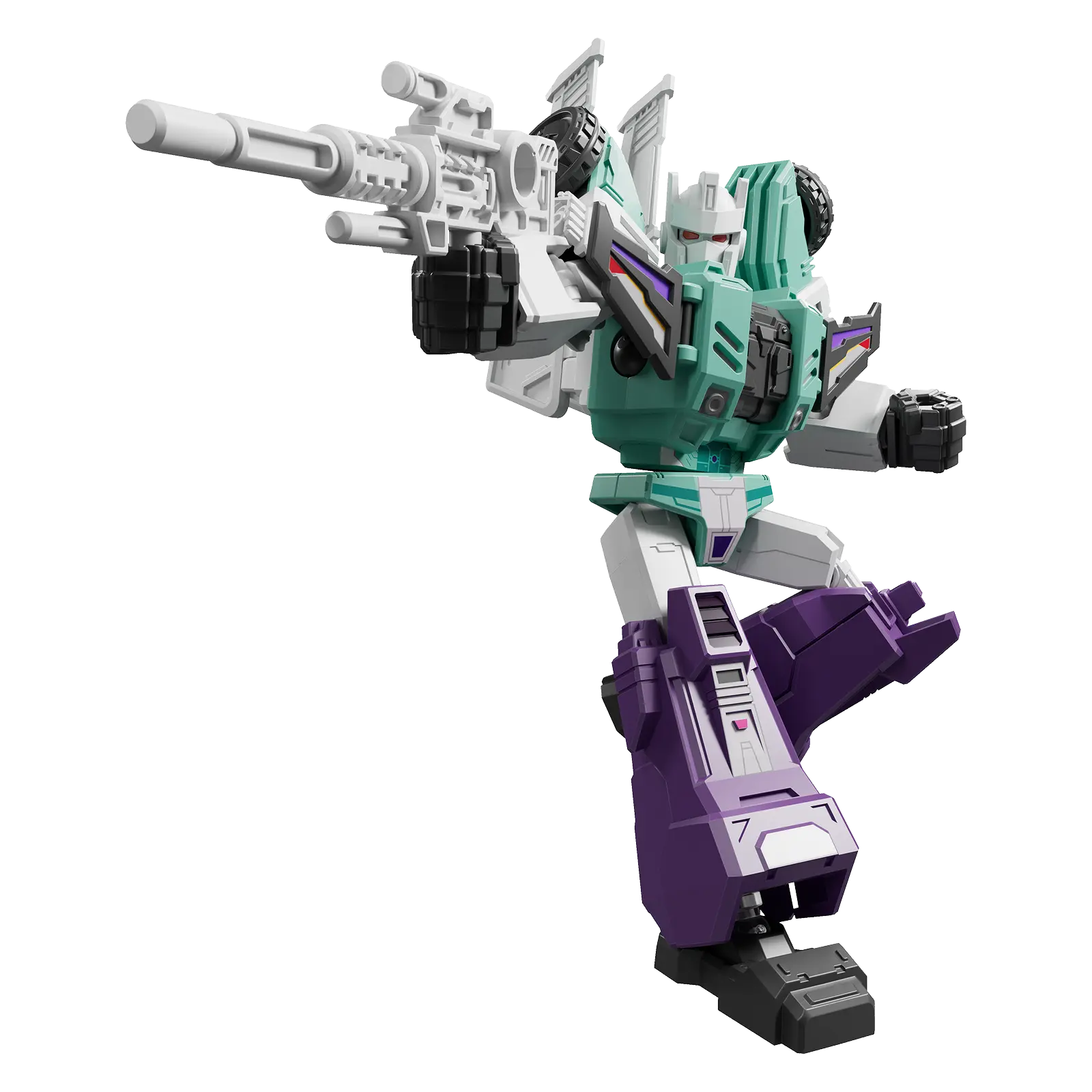 Blokees Transformers Galaxy Version 10 One Shall Stand action figure with detailed robot design and vibrant colors.