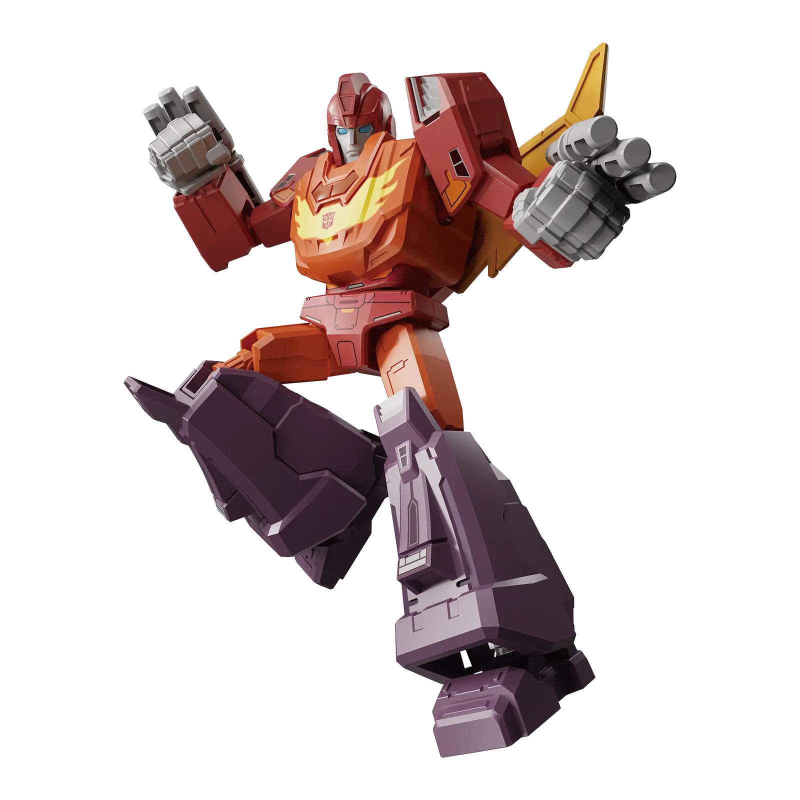 Blokees Transformers Galaxy Version 10 One Shall Stand action figure with detailed robot design and vibrant colors.