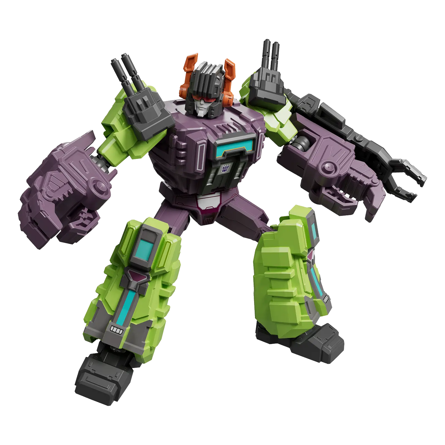 Blokees Transformers Galaxy Version 10 One Shall Stand action figure in robot mode with detailed design and vibrant colors.