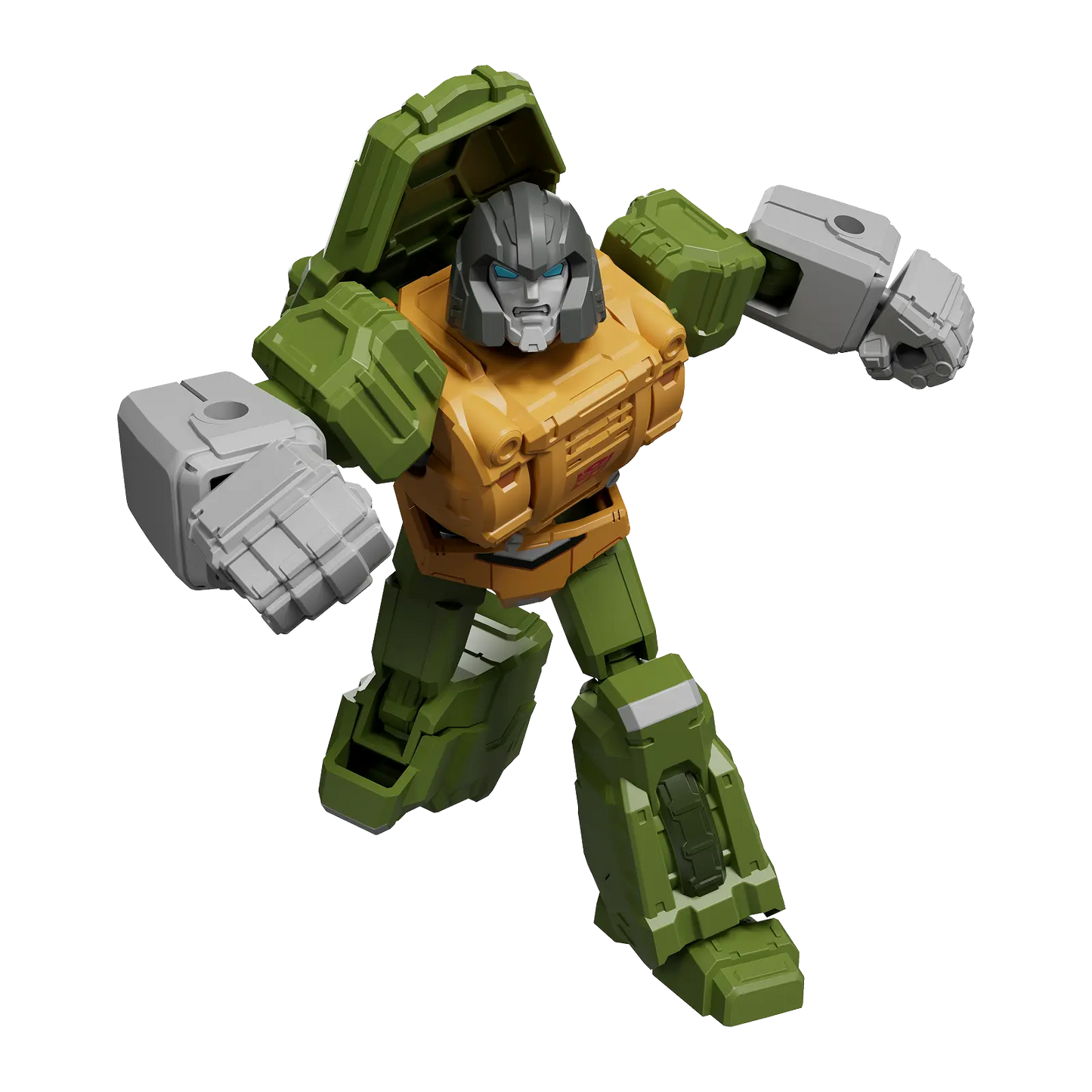 Blokees Transformers Galaxy Version 10 One Shall Stand action figure with detailed robot design and vibrant colors.