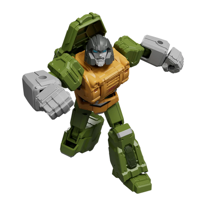 Blokees Transformers Galaxy Version 10 One Shall Stand action figure with detailed robot design and vibrant colors.