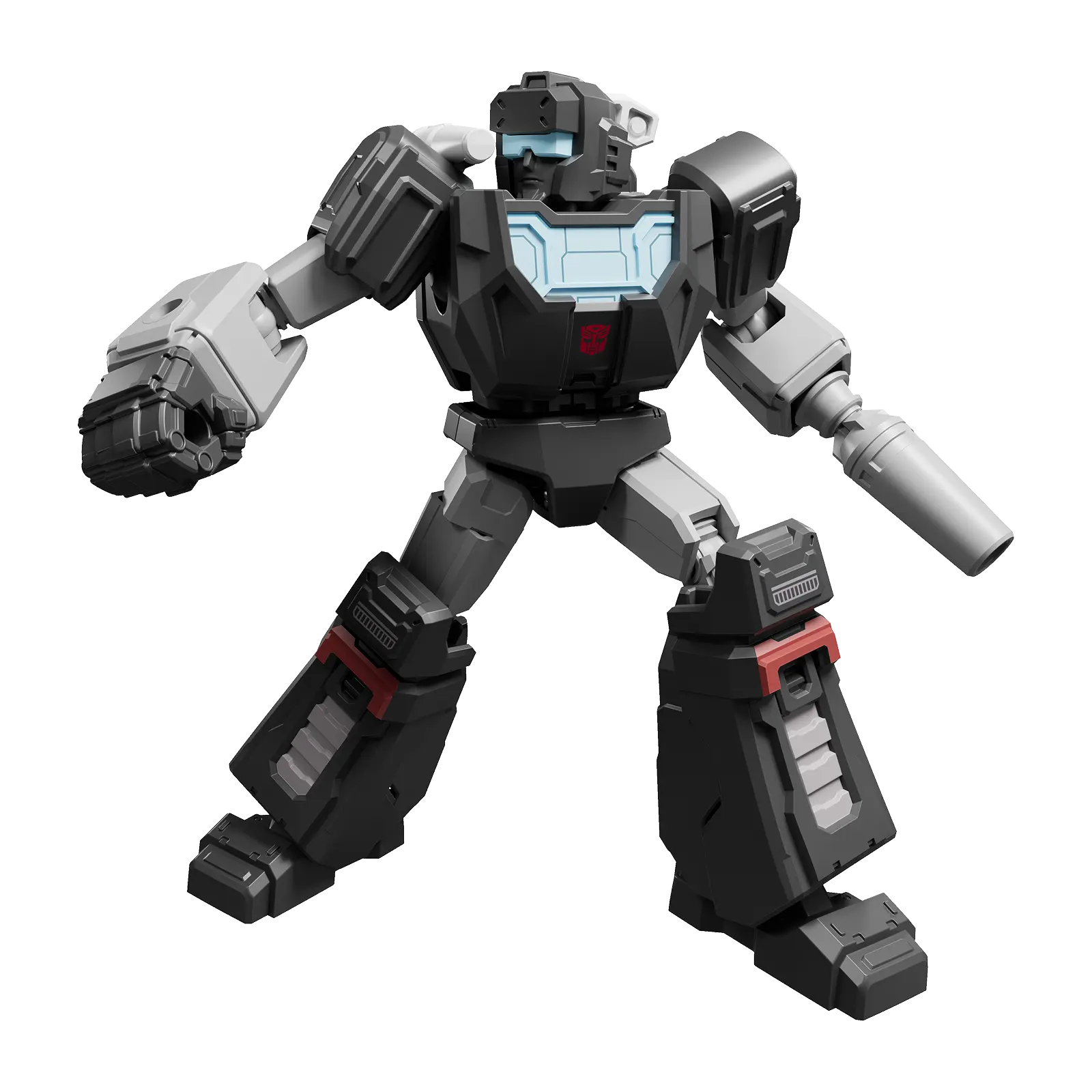 Blokees Transformers Galaxy Version 10 One Shall Stand figure, detailed robot toy with vibrant colors and intricate design.