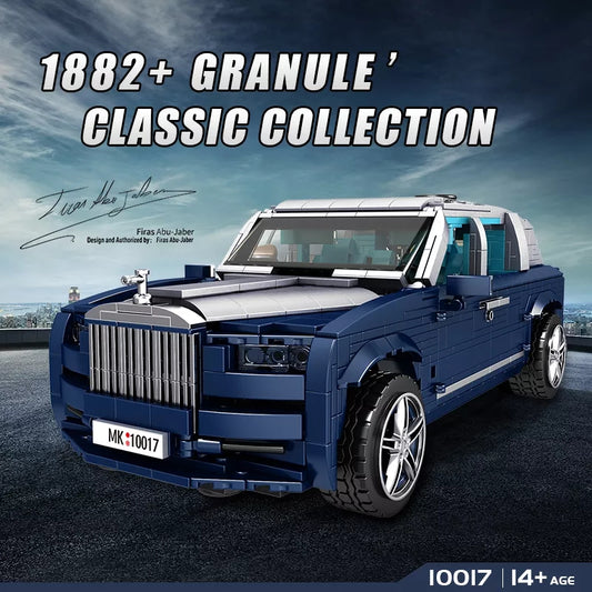 Mould King 10017 R.R. Kulliman Car 1882 PCS