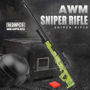 Mould King 14010 AWM Sniper Rifle with 1628 Pieces