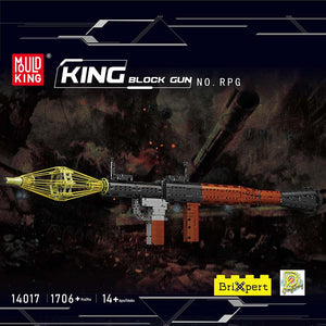Mould King 14017 RPG-7 Gun 1706 PCS