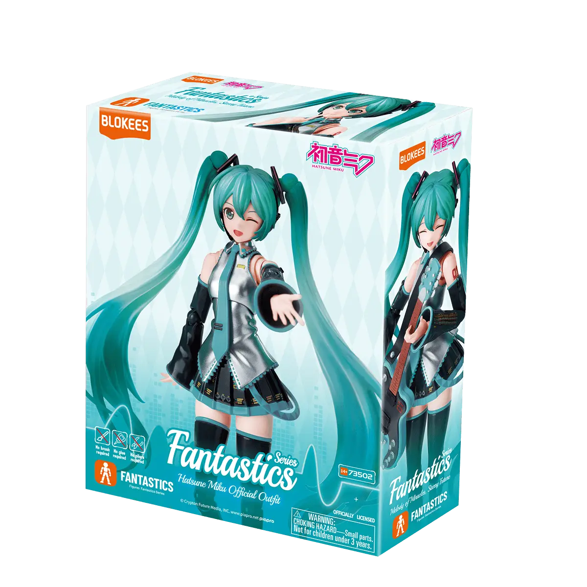 Blokees Fantastics Series - Hatsune Miku Official Outfit