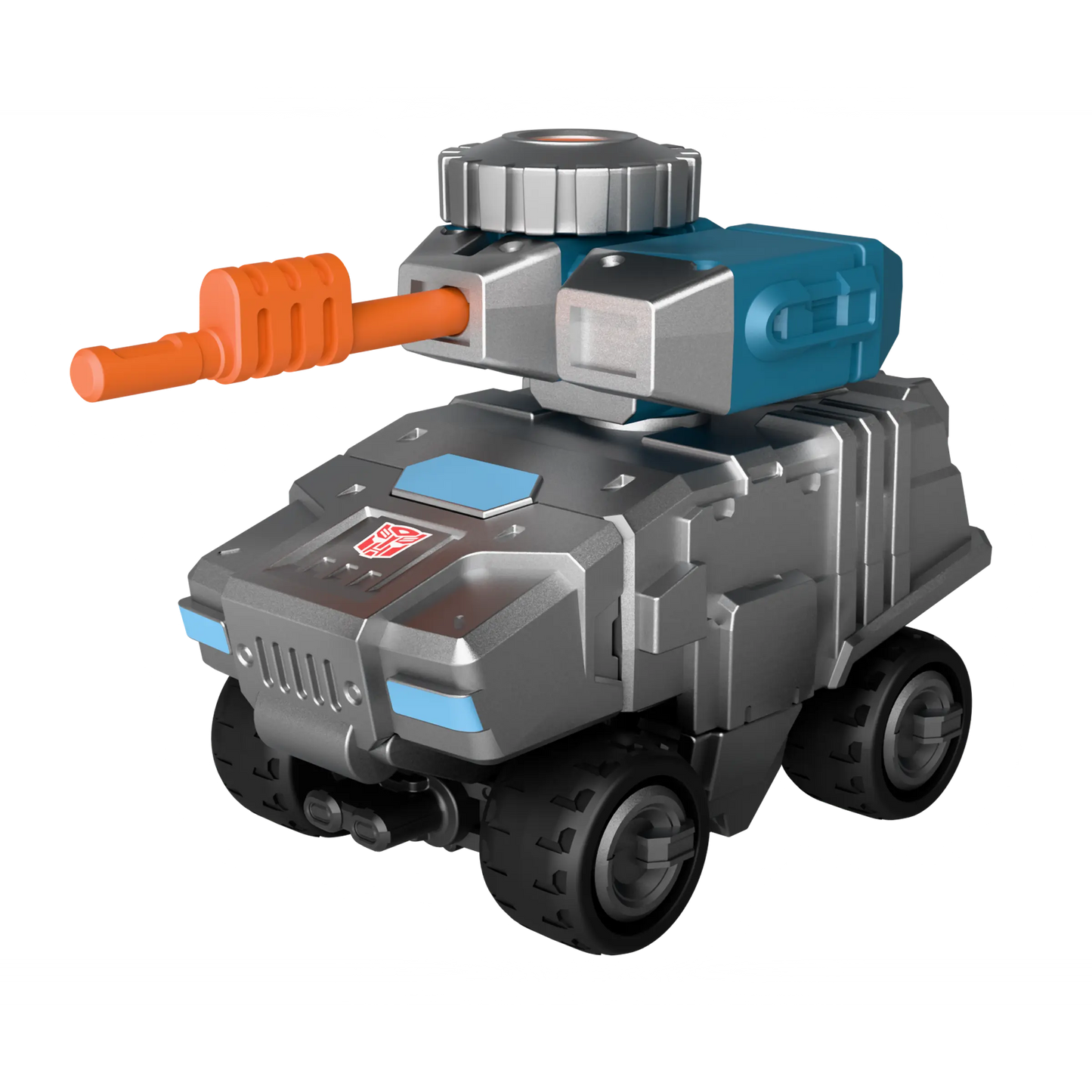 Blokees Transformers C02 Wreck'N Rule Wheel showcasing detailed design and vibrant colors for Transformers-themed collectibles.