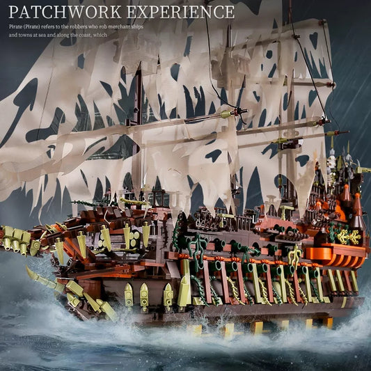 Mould King 13138 The Flying Dutchman Sailing Ship 3653 PCS