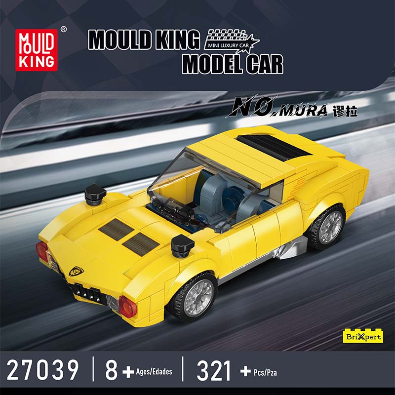 Mould King 27039 Italian Bull Miura 321 PCS