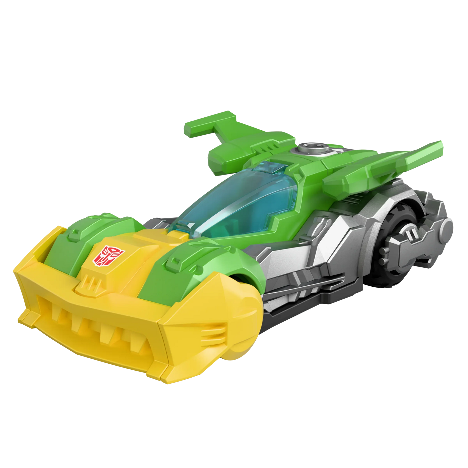 Blokees Transformers C02 Wreck'N Rule wheel showing detailed design and vibrant colors, suitable for action figures or collectibles.