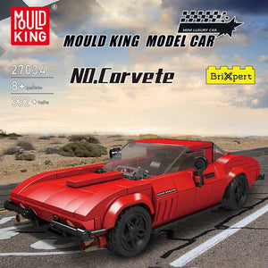 Mould King 27034 Corvette 332 PCS