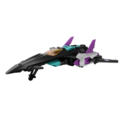 Blokees Transformers C02 Wreck'N Rule wheel featuring detailed sci-fi design and metallic finish on a dark background.