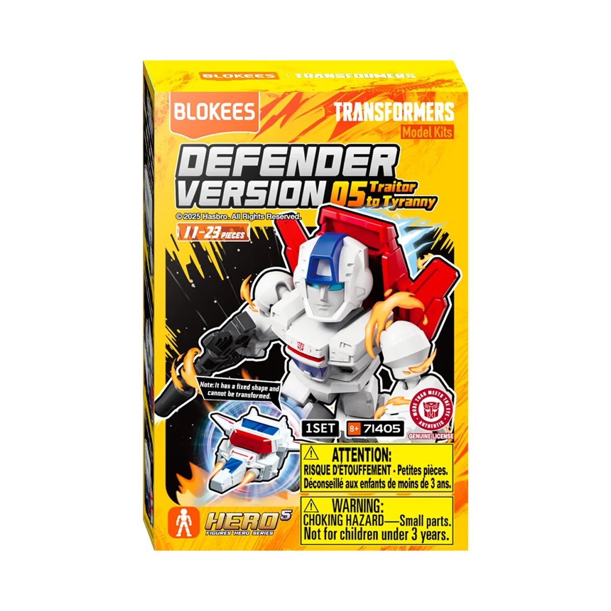 Blokees Transformers Defender Version 05 Traitor to Tyranny