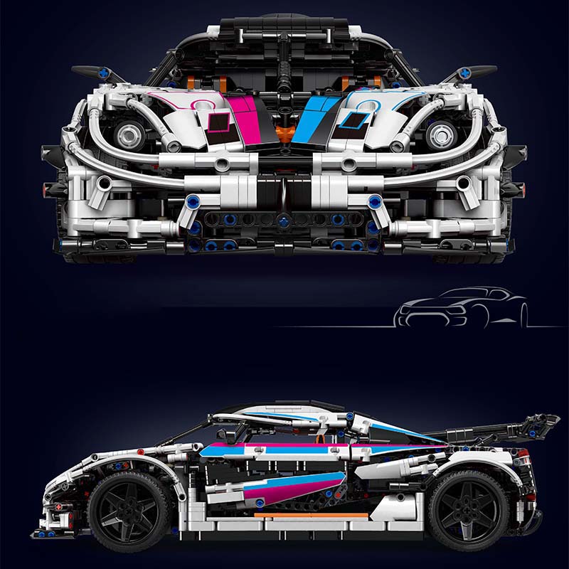 Mould King 13120S Regera Hypercar Remote Controlled 3,063 PCS