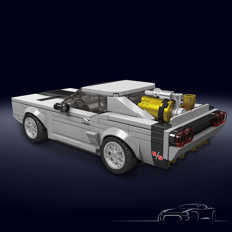 Mould King 27035 Charger Muscle Car 355 PCS