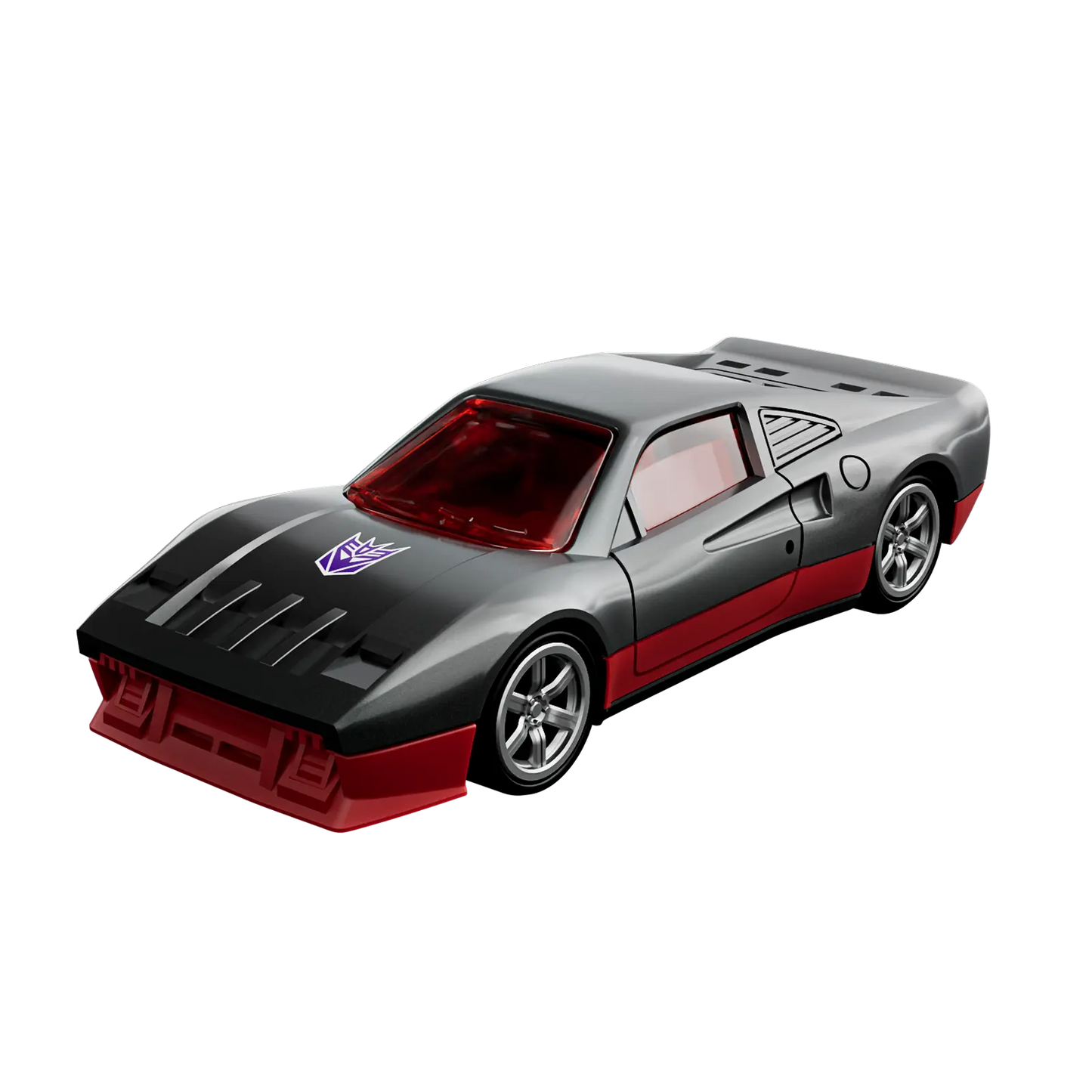 Blokees Transformers C03 Wreck'N Rule 2 wheel set featuring two metallic gray wheels with detailed grip patterns.