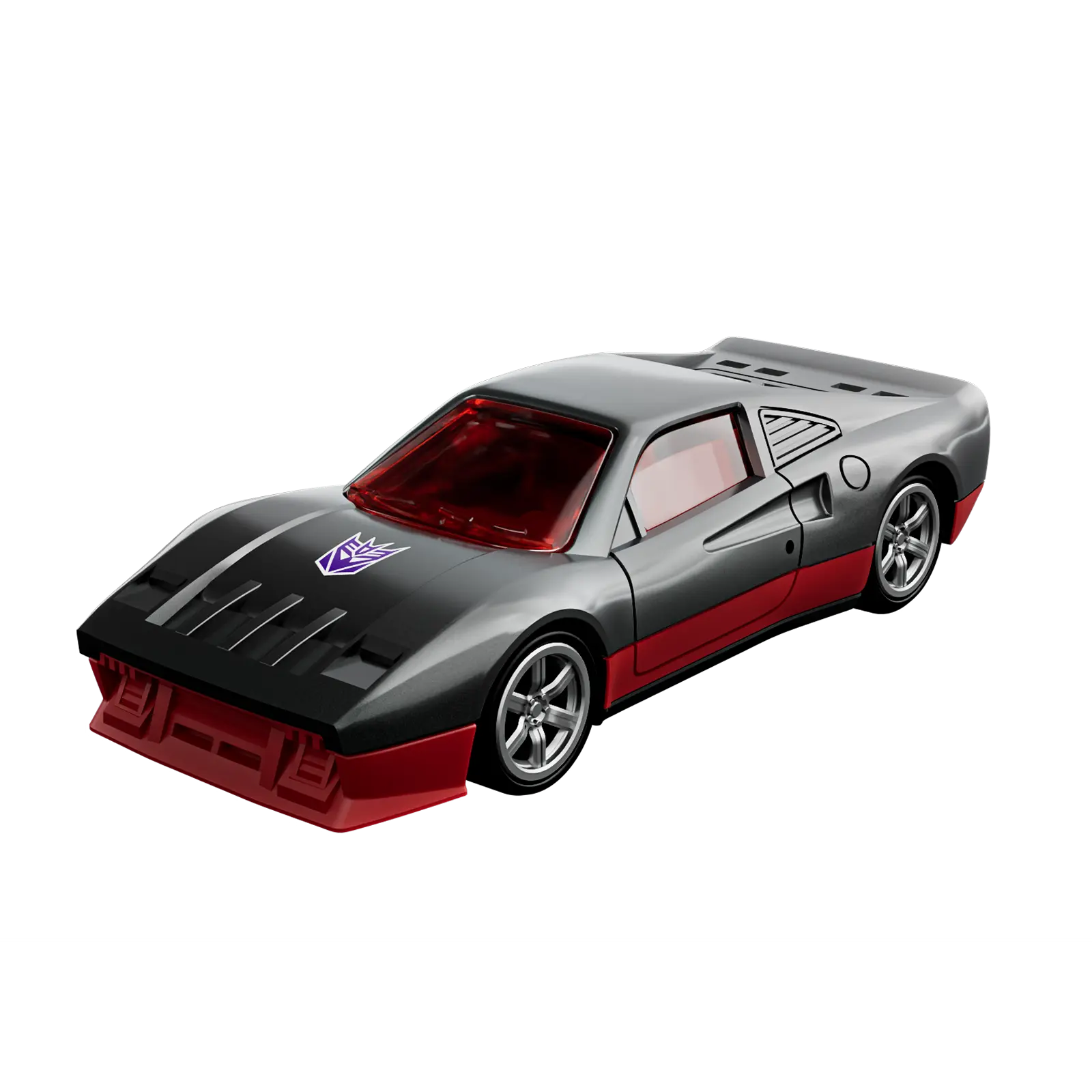 Blokees Transformers C03 Wreck'N Rule 2 wheel set featuring two metallic gray wheels with detailed grip patterns.