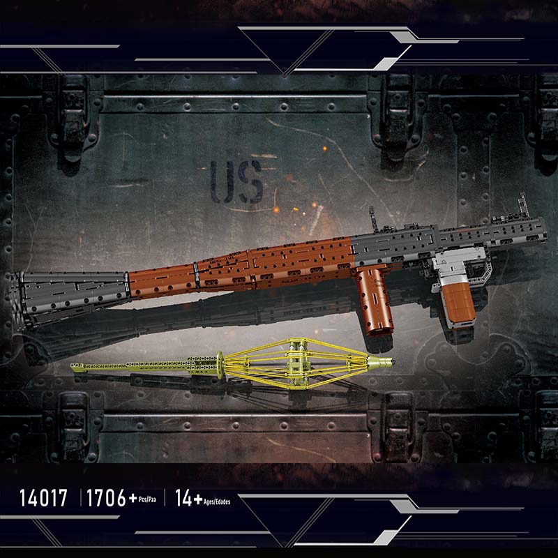 Mould King 14017 RPG-7 Gun 1706 PCS