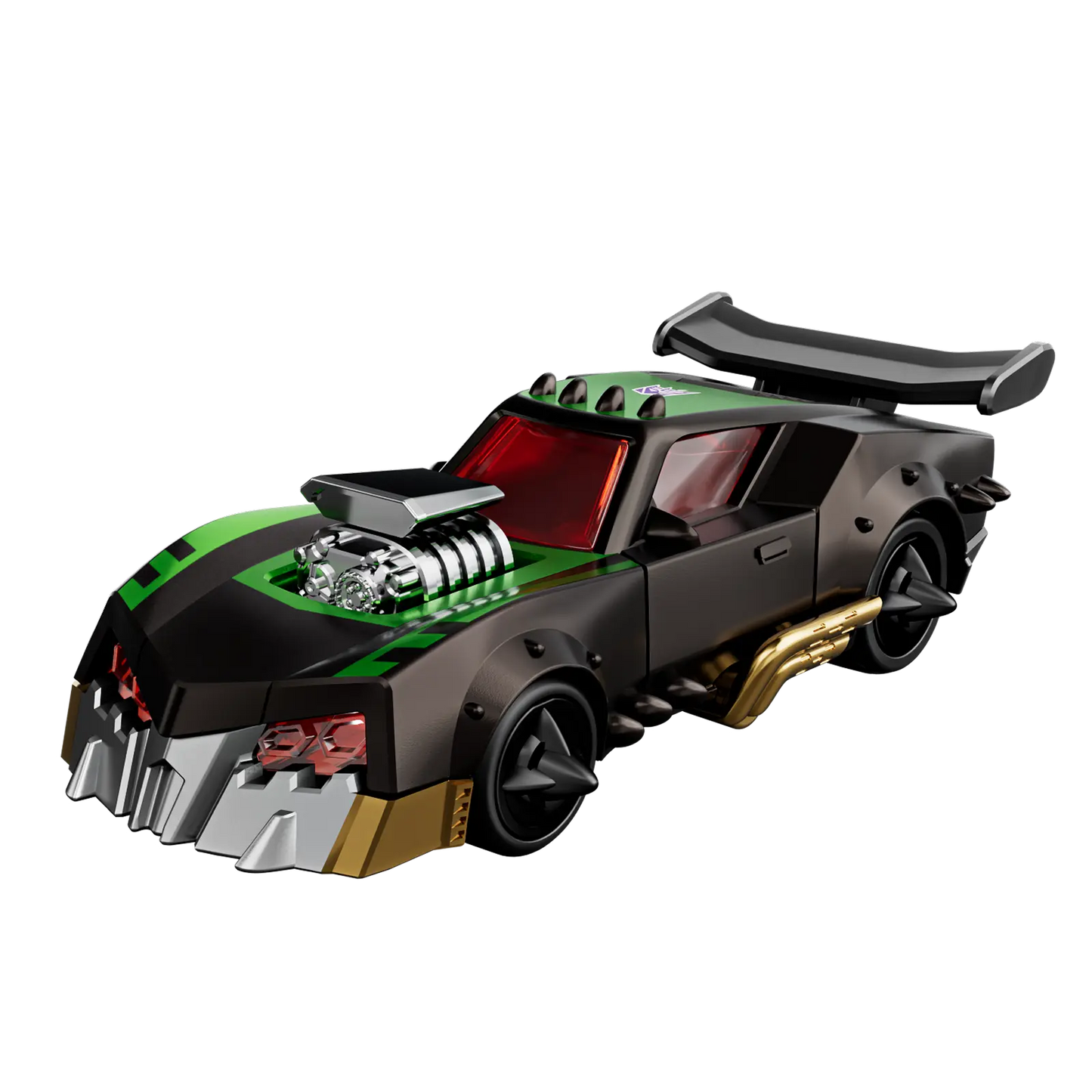 Blokees Transformers C03 Wreck'N Rule 2 wheel with detailed black and metallic design for action figures or collectibles.