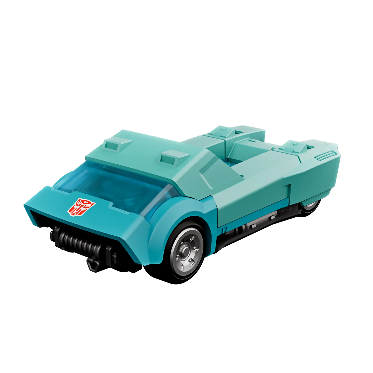Blokees Transformers C03 Wreck'N Rule 2 wheel with detailed black and gray design and textured surface.