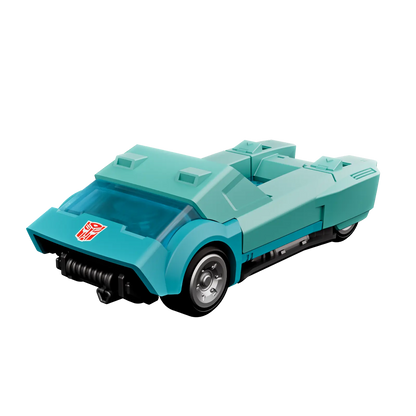 Blokees Transformers C03 Wreck'N Rule 2 wheel with detailed black and gray design and textured surface.