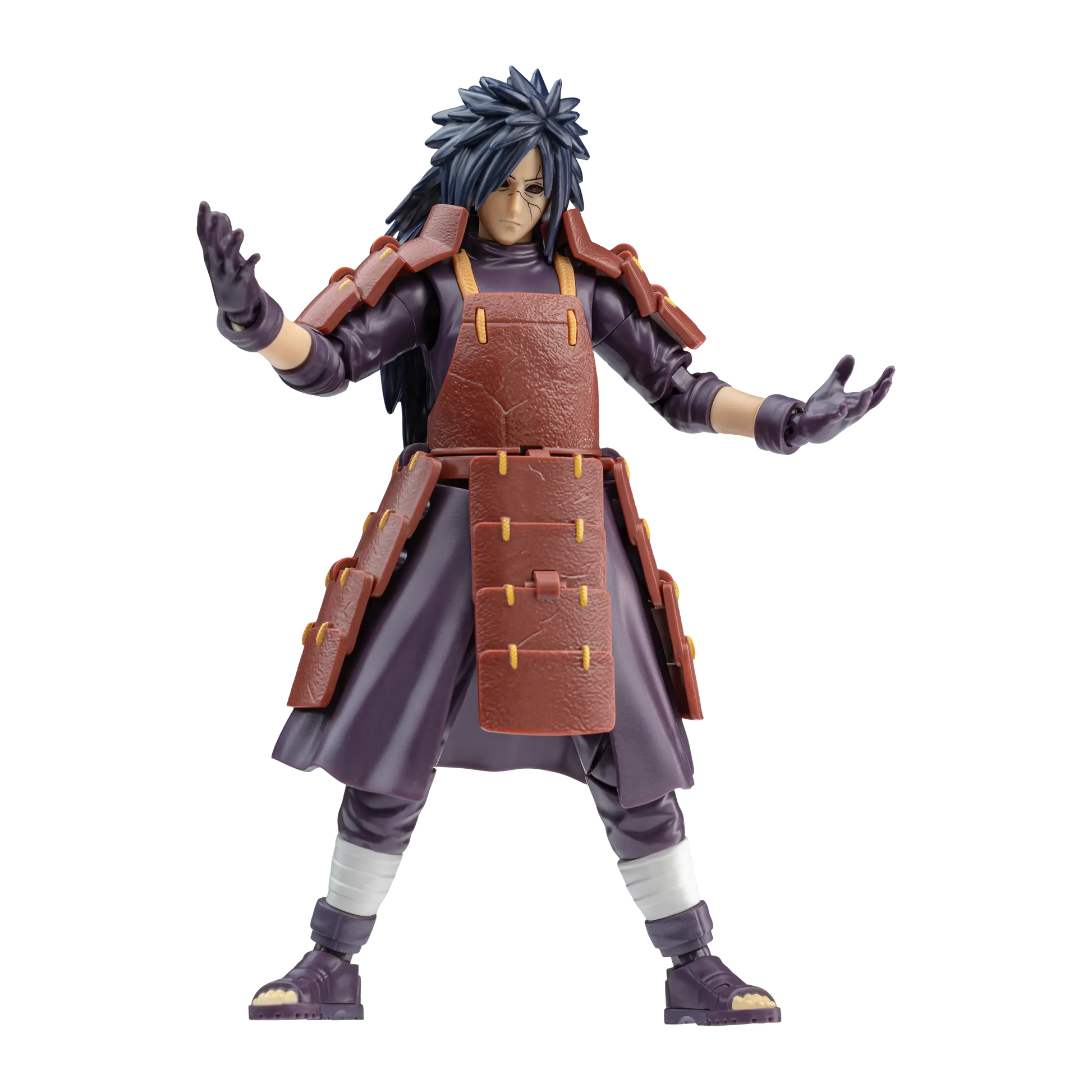 Naruto Champion Class 05 Madara Uchiha Reanimation figure by Blokees, detailed collectible with vibrant colors and dynamic pose.