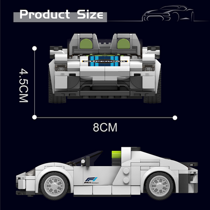 Mould King 27044 PORSHA 918 Car  338 PCS
