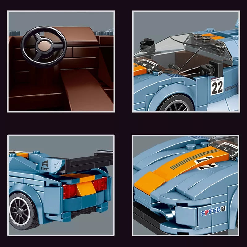 Mould King 27005 The 918 RSR Mini Sports 330 PCS