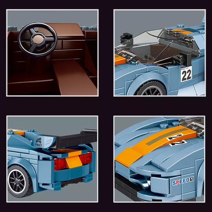 Mould King 27005 The 918 RSR Mini Sports 330 PCS